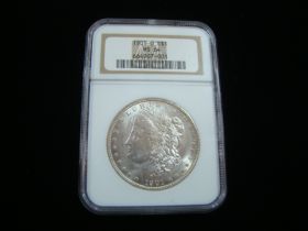 1901-O Morgan Silver Dollar NGC Graded MS64 #664907-001