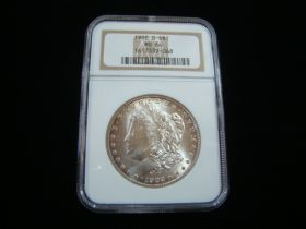 1902-O Morgan Silver Dollar NGC Graded MS64 #1617339-068