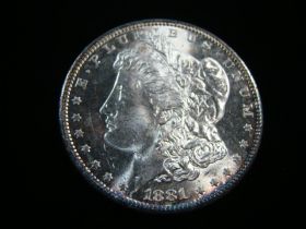 1881-S Morgan Silver Dollar Brilliant Uncirculated 11103