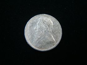 South Africa 1896 Silver 3 Pence Very Fine KM#3