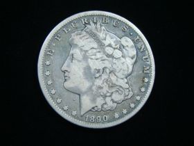 1890-CC Morgan Silver Dollar VG+ 20209