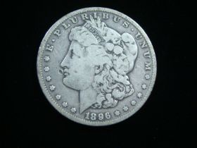 1896-S Morgan Silver Dollar VG 170209