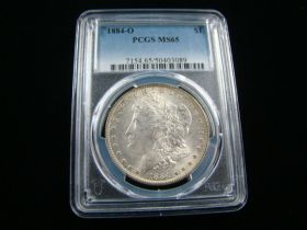 1884-O Morgan Silver Dollar PCGS Graded MS65 #50403089