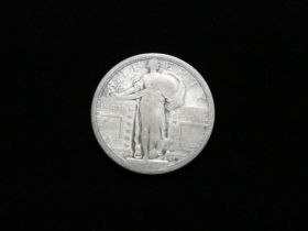 1917-S Standing Liberty Silver Quarter Type 1 Very Good