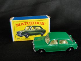 Vintage Lesney MG 1100 No. 64 Matchbox Car Mint in Box