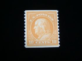 U.S. Scott #497 Mint Never Hinged Franklin