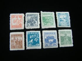Korea Scott #98-105 Set Mint Never Hinged