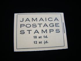Jamaica Scott #148a-149a Complete Booklet Mint Never Hinged