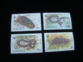 Jamaica Scott #591-594 Set Mint Never Hinged
