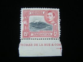 Kenya Uganda Tanzania Scott #72b Perf 13 Mint Never Hinged