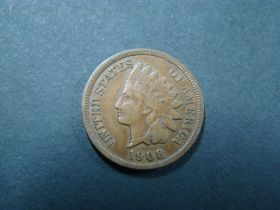 1908-S Indian Head Cent VF+ 30320