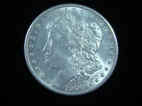 1900 Morgan Silver Dollar AU 30407