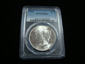 1923 Peace Silver Dollar PCGS Graded MS62 #46983299