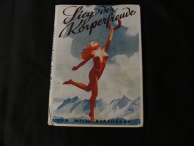 Sieg der Körperfreude by Wilm Burghardt 1940 Print with Dust Jacket