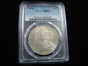 1896 Morgan Silver Dollar PCGS Graded MS62 #46983257