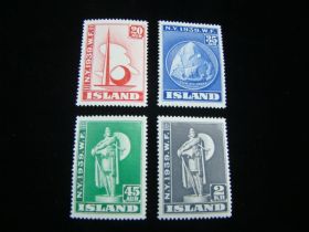 Iceland Scott #213-216 Set Mint Never Hinged