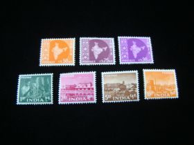 India Scott #313-319 Short Set Mint Never Hinged