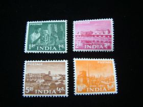 India Scott #316-319 Short Set Mint Never Hinged
