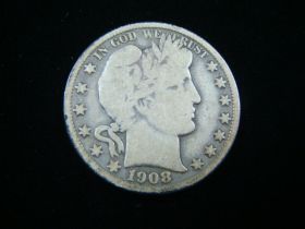 1908-O Barber Silver Half Dollar VG 70818