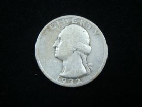 1932-S Washington Silver Quarter Fine 10208