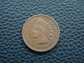 1905 Indian Head Cent XF 10209