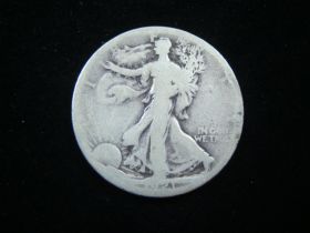 1921-S Walking Liberty Silver Half Dollar Good 60209