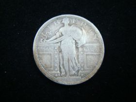 1917-S Standing Liberty Silver Quarter Type I Fine 110209
