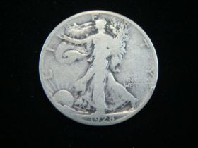 1928-S Walking Liberty Silver Half Dollar Good+ 110220