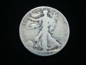 1928-S Walking Liberty Silver Half Dollar VG 120220