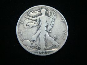 1928-S Walking Liberty Silver Half Dollar VG+ 130220