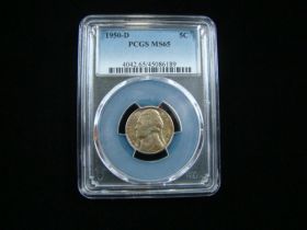 1950-D Jefferson Nickel PCGS Graded MS65 #45086189