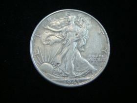 1943 Walking Liberty Silver Half Dollar AU 150221