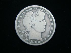 1900-O Barber Silver Half Dollar VG 20502
