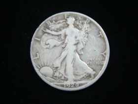 1920-D Walking Liberty Silver Half Dollar VG+ 70630