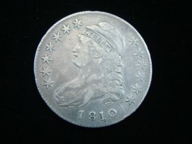 1810 Capped Bust Silver Half Dollar VF 80217