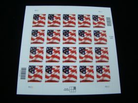 U.S. Scott #3621 Pane Of 20 Mint Never Hinged U.S. Flag