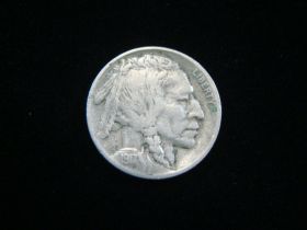 1917-D Buffalo Nickel VF 30222