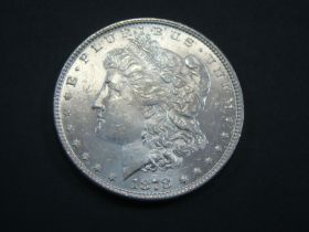 1878 7TF Reverse of 1878 Morgan Silver Dollar Brilliant Uncirculated 60303