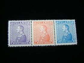 Iceland Scott #B5a-B5c Set Mint Never Hinged