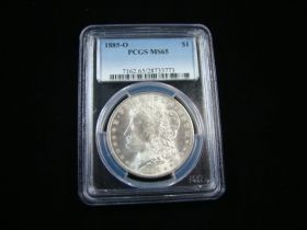 1885-O Morgan Silver Dollar PCGS Graded MS65 #28733773