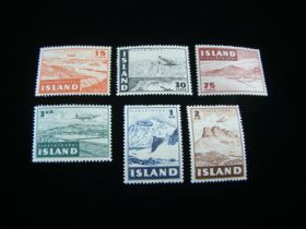 Iceland Scott #C21-C26 Set Mint Never Hinged