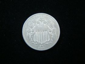 1868 Shield Nickel VF 150321