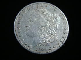 1884-S Morgan Silver Dollar XF+ 30621