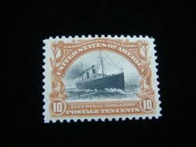 U.S. Scott #299 Mint Never Hinged Steamship St. Paul 02