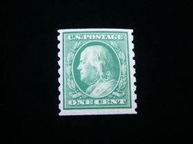 U.S. Scott #392 Mint Never Hinged Franklin