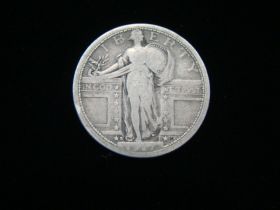 1917-S Standing Liberty Silver Quarter Type I VG 30402