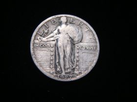 1927 Standing Liberty Silver Quarter VF+ 90402