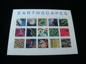 U.S. Scott #4710 Pane Of 15 Mint Never Hinged Earthscapes