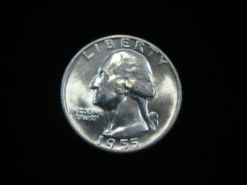 1955-D Washington Silver Quarter Brilliant Uncirculated 50405