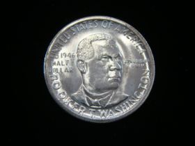 1946-S Booker T. Washington Commemorative Silver 50c Brilliant Unc. 70428